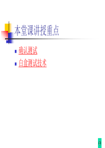 12确认测试白盒测试