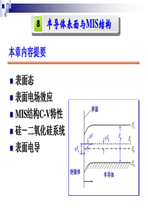 15半导体表面与MIS结构