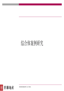 世联：综合体四种开发模式案例研究