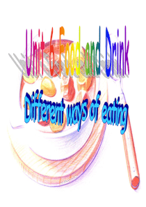 Food and Drink