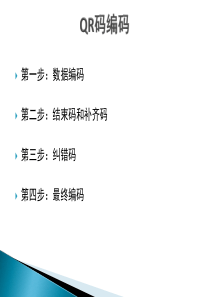 二维码编码过程