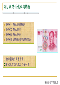 第八章 货币理论(中需求)