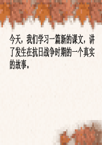 7-聂将军和日本小姑娘ppt