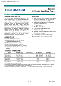 DS1339U-33+中文资料
