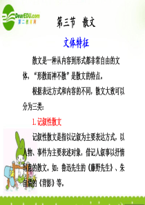 【ppt】高考作文指导散文课件