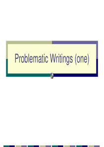 英语写作常见错误1