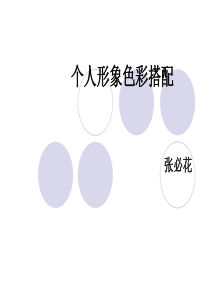 第三讲  个人形象色彩搭配