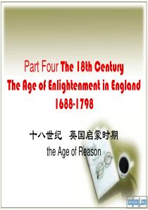 英国文学史SH2011Part_Four_The_18th_Century-The_Age_of_E