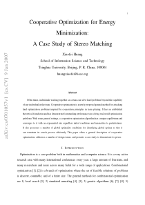 Cooperative Optimization for Energy Minimization A