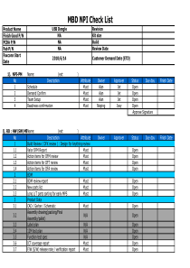 FOXCONN-NPI-checklist