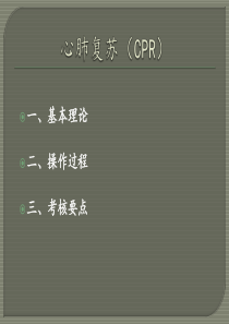 游泳救生员心肺复苏培训教案