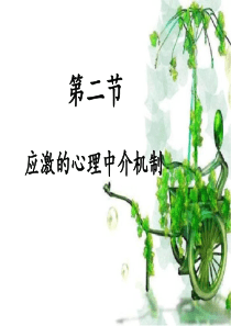 应激的心理中介机制