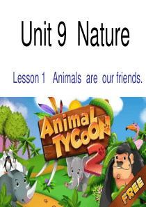Unit 9  Nature