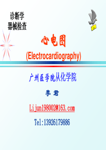 心电图课件 医学幻灯片