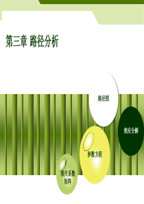 第三章 路径分析