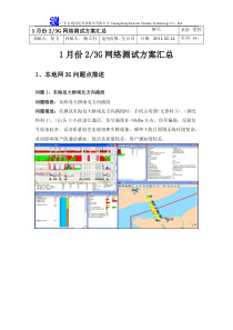 2-3G网络DT方案汇总(宜通)
