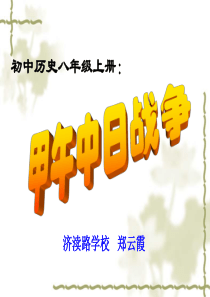 《甲午中日战争》