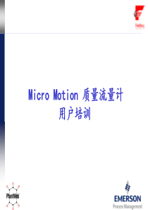 Micro Motion 质量流量计1