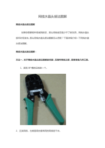 网线水晶头接法图解