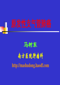 原发性支气管肺癌34