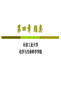 第四章 脂类2011.11.07