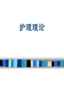 第九章  奥瑞姆自理理论