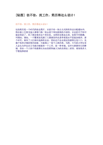 大学上求职简历封面