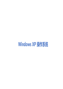 Windows XP 操作系统