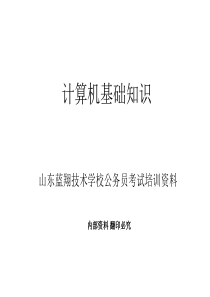 计算机基础知识2014