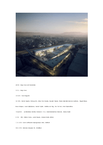 SUPSI校园项目 Kengo Kuma and Associates