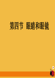 八年级物理上册 第三章眼睛和眼镜课件 人教新课标版