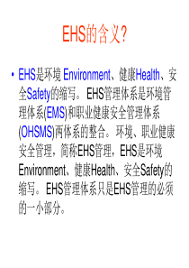 EHS 法律责任 1