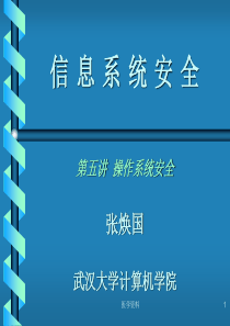 信息系统安全