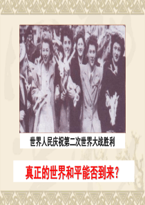 第14课 冷战中的对峙