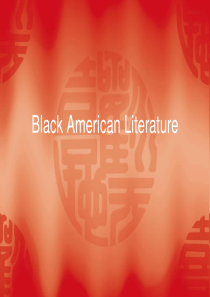 Black American Literature终稿