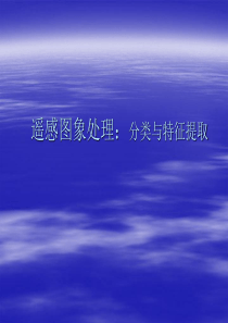 遥感(分类)