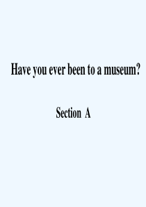 英语人教版八年级下册Unit 9  have you eve rbeen t