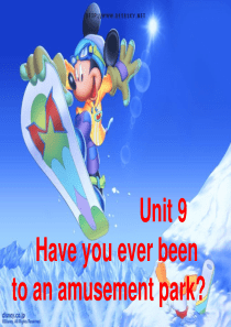 英语人教版八年级下册Unit 9 section A