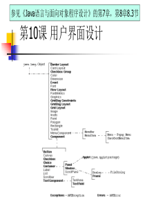 第6章2  Java用户界面技术1107