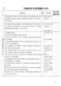 广东省医院手术室（部）建设与管理标准（征求意见稿）-附件