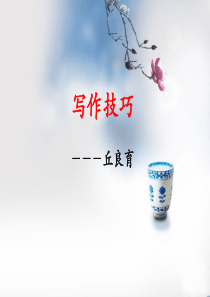 写作技巧指导ppt