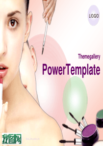 唇彩眉笔的女性彩妆工具