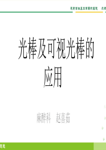 光棒及可视光棒的应用
