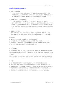 个人理财报告