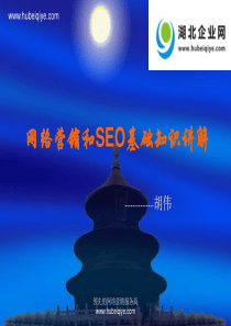 SEO基础与网络营销