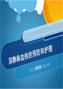 深静脉血栓的预防和护理