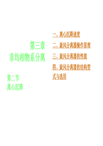 旋风分离器的型式