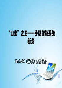 “山寨”之王――手机智能系统新贵