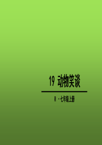 《第19课 动物笑谈》30