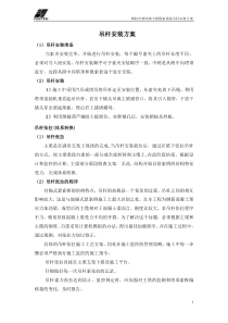 吊杆安装方案